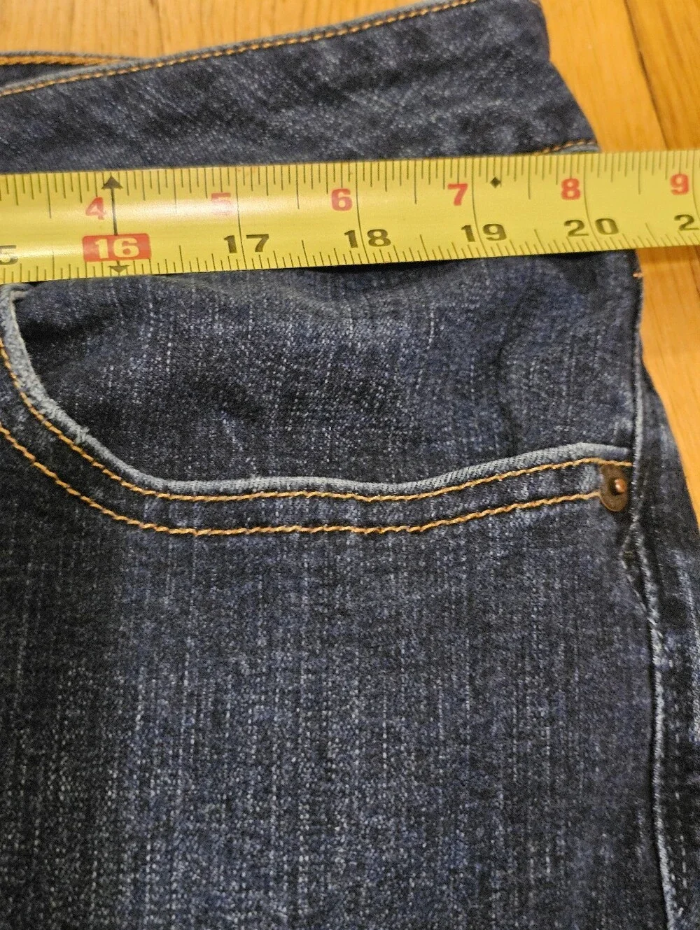 Lucky Brand Ginger Bootcut Jeans Women's Size 18W Blue Mid Rise Stretch Denim
